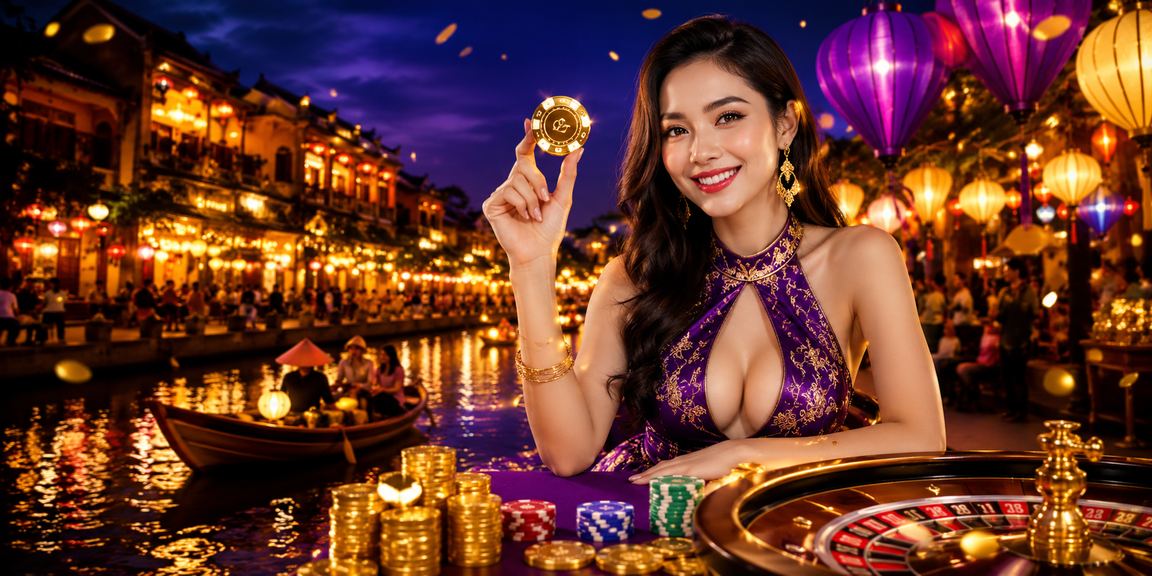 Ánh đèn lồng Hội An về đêm – không khí cá cược thể thao trực tuyến